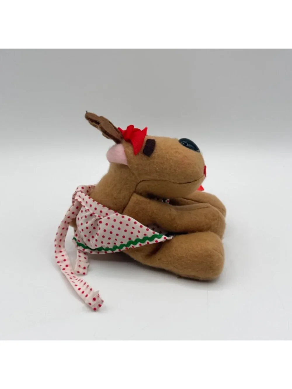 1987 Burger King Rodney and Friends Rhonda Reindeer Stuffed Plush Animal w/ Tag
